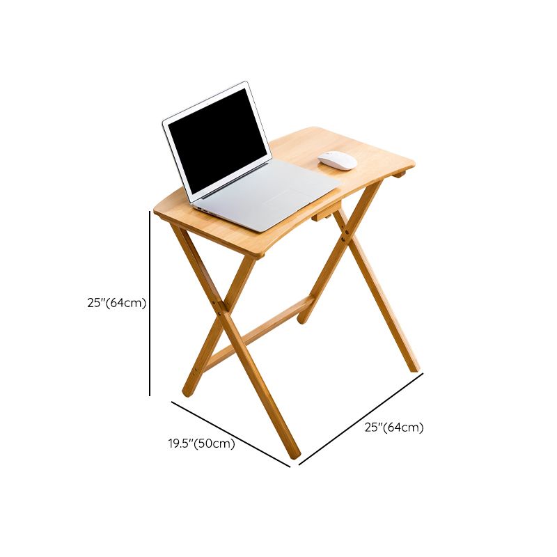 Study Desk Bamboo Light Wood Desk and Chair Home Foldable Multifunctional Lifting