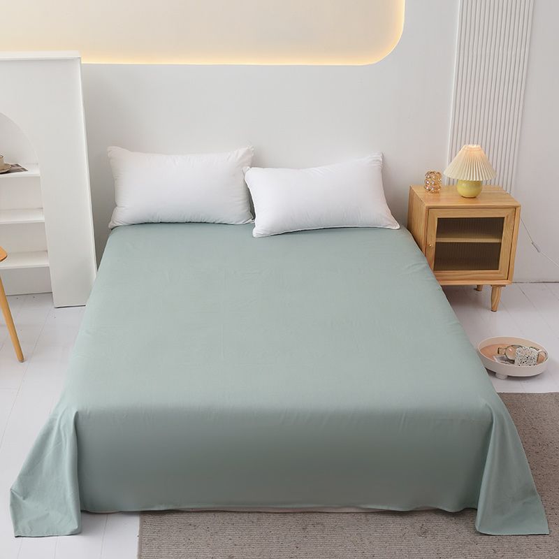 Whole Colored Sheets Twill Non-Pilling Soft Breathable Cotton Sheet Set