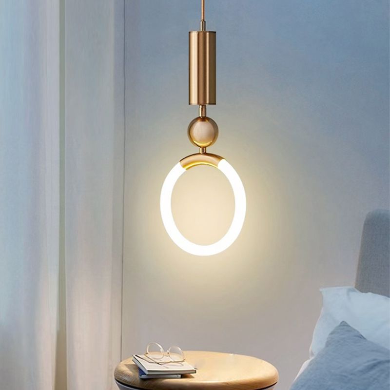 Linear Hanging Light Modern Style Pendent Lighting Fixture for Sitting Room