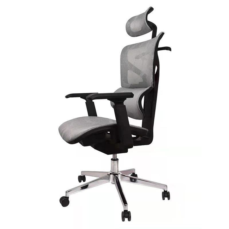 Contemporary Arm Chair Adjustable Seat Height Office Chair Pillow Included