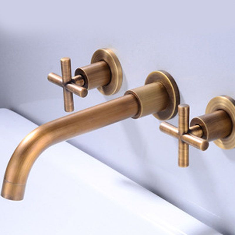 Modern Wall Mounted Faucet Bathroom Rotate Handle Bathtub Faucet