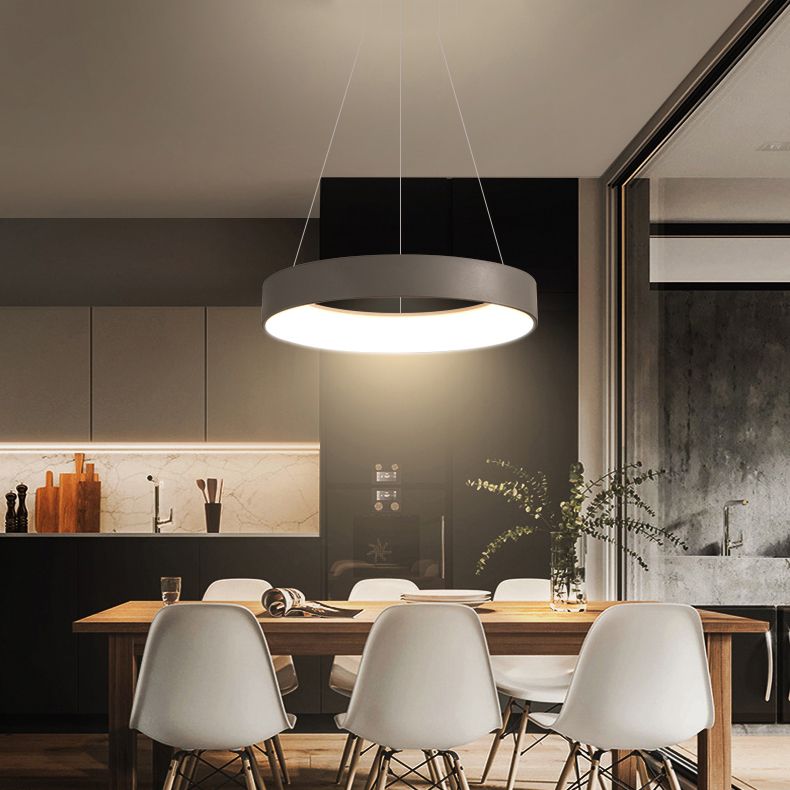 Modern Style Hanging Lighting Fixture Household LED Chandelier for Sitting Room