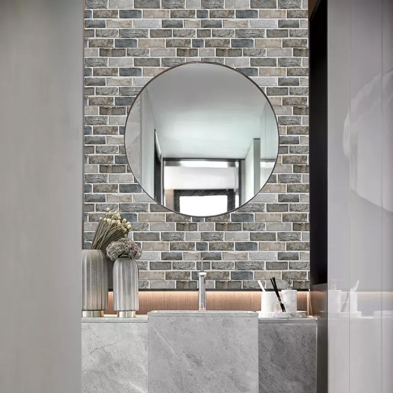 Retro Brick Wall Panel Industrial Style Home Living Room Bathroom Panel Wall (5-pack)