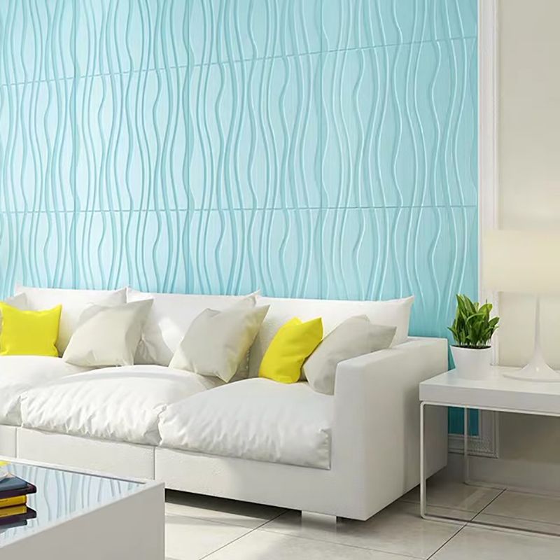 Backsplash Panels 3D Embossed Peel and Stick Wall Paneling for Living Room