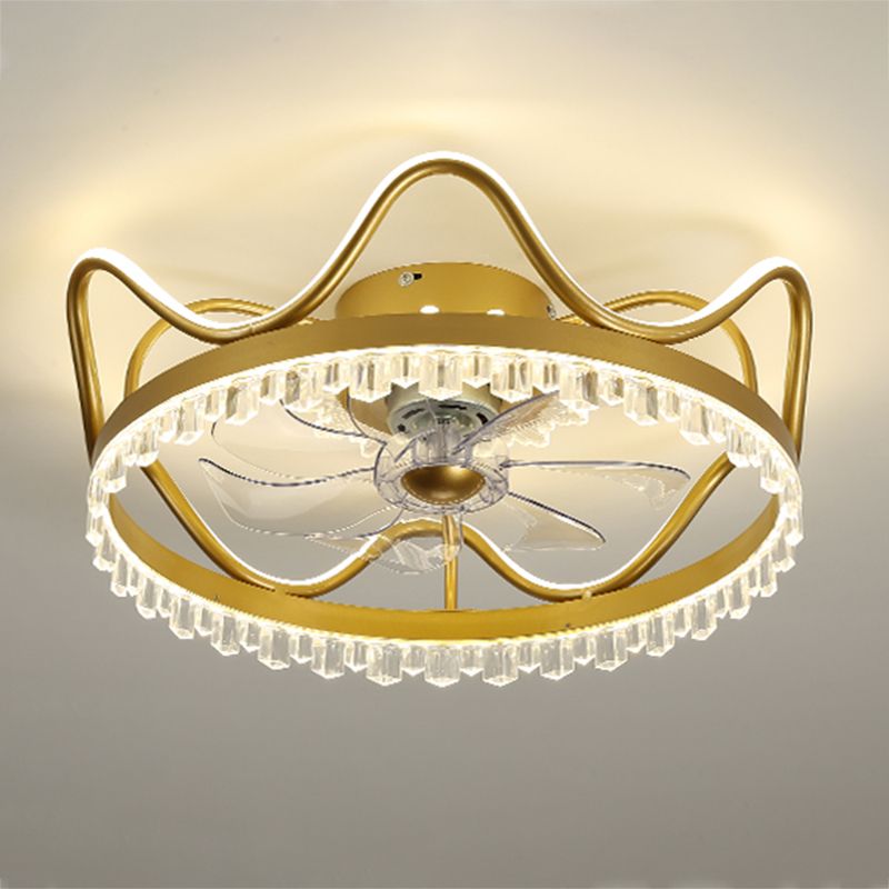 Pendentif de plafond rond en métal MODERNE MODERNE 2 lumières LED Flush Light pour la chambre