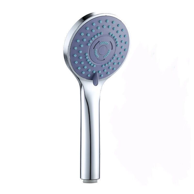 Modern Plastic Shower Head Wall-mounted Shower Head with Adjustable Spray Pattern