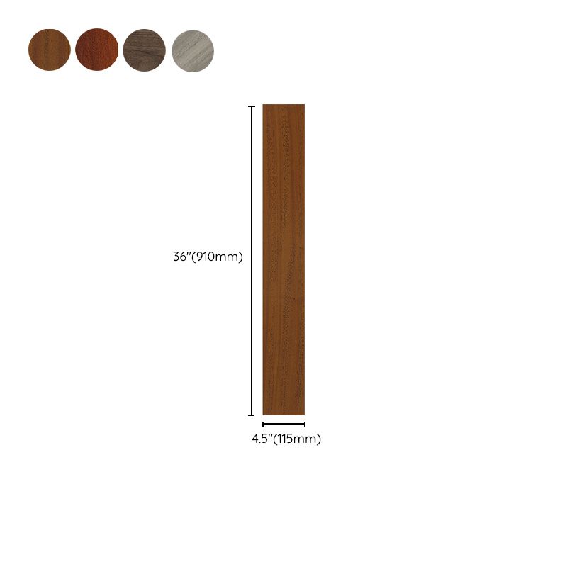 Modern Style Smooth Wood Flooring Rectangle Click Lock Anti-corrosion Wood Flooring