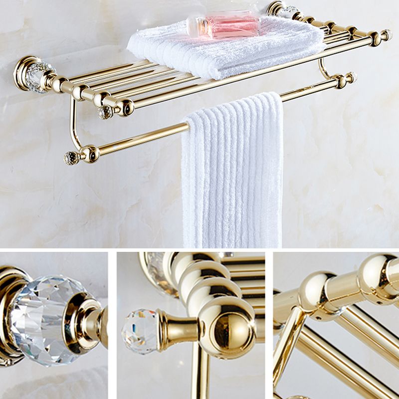 Traditional Brass Metal Bathroom Accessory As Individual Or As a Set