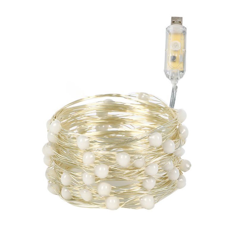 Modern Symphony LED Silver Wire Global Rope Light for Christmas Tree Decorate