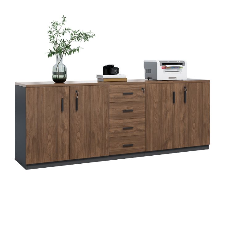 Modern Style Office Filing Cabinet Wooden File Cabinet with Doors