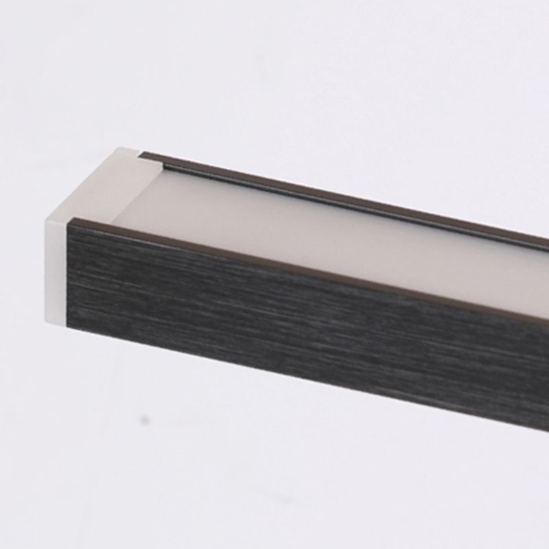 Stile moderno Lighting Disconce Linear Lighting Light Murate Murate in nero