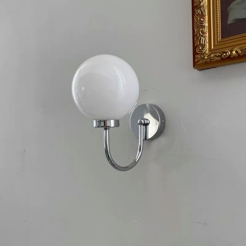 Modern Style Vanity Light Ball Shape Vanity Lamp for Shower Room