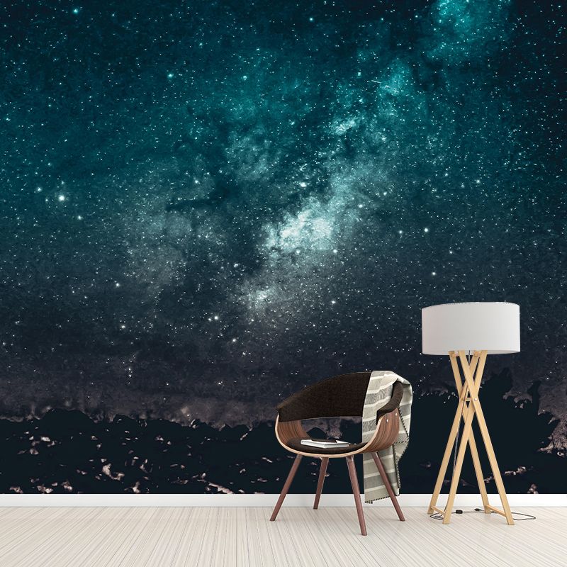 Universe Wall Mural Wallpaper Novelty Style Mildew Resistant for Bedroom