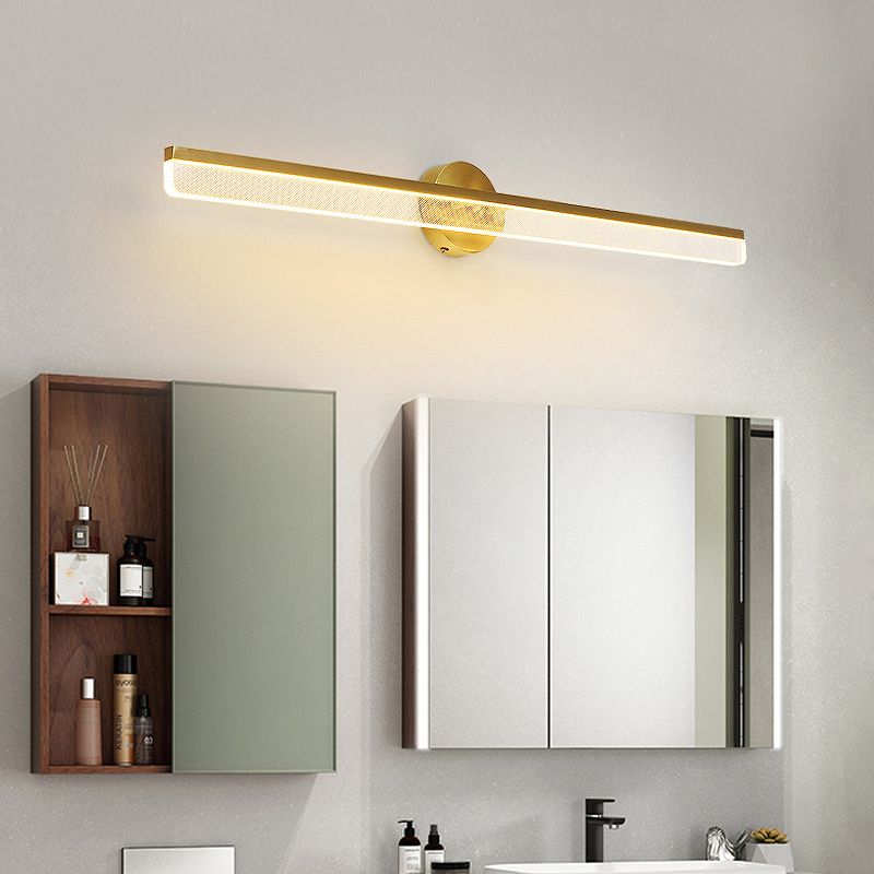 Modern Wall Mount Light Fixture 1 Light Wall Light Sconce for Wash Room