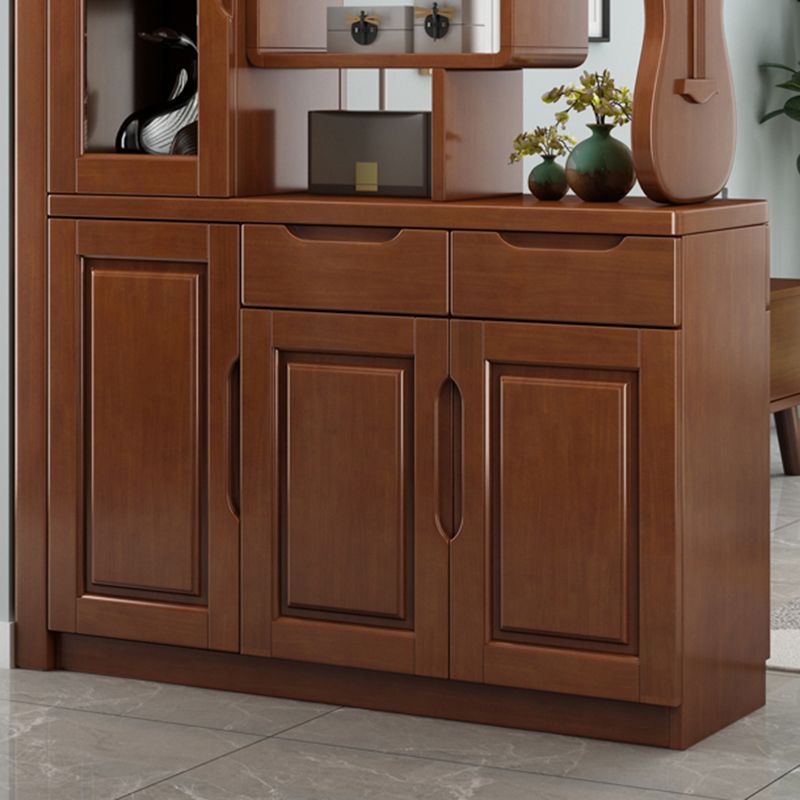 Contemporary 14.96" Wide Cabinet Wood Accent Cabinet with Drawers