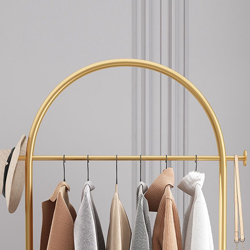 Gorgeous Clothes Hanger Double Coat Hook Bedroom Metal Coat Rack