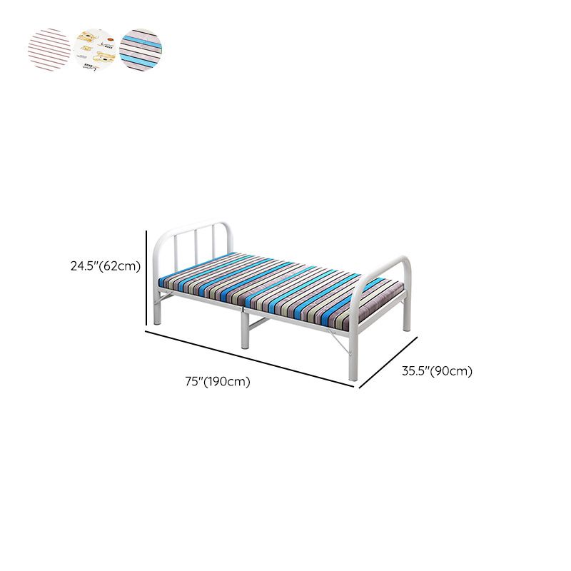 Modern Mattress Included Kids Bed Open-Frame Headboard Toddler Bed