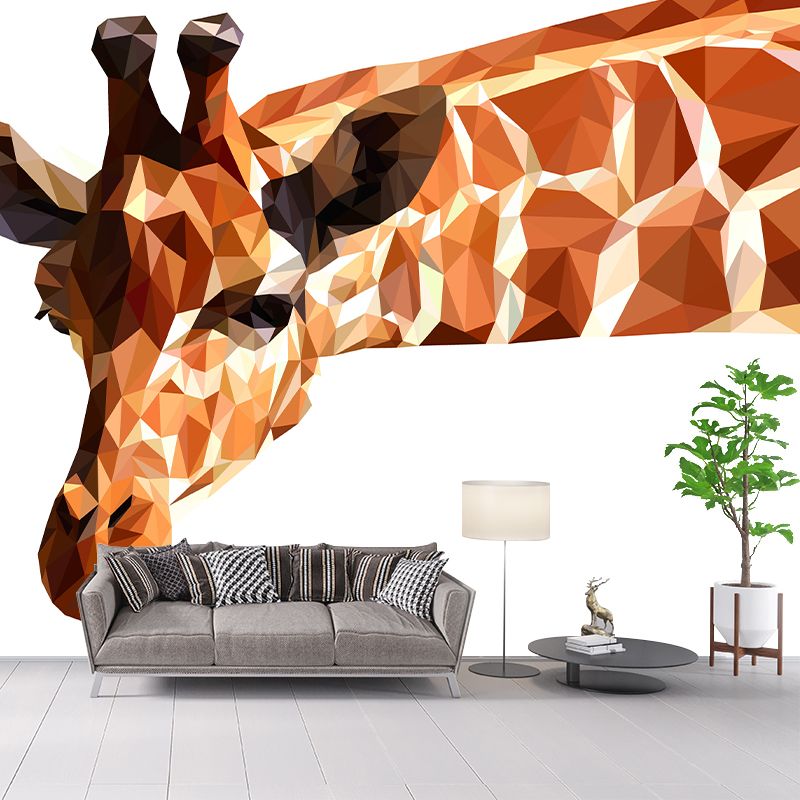 Potography Animals Geometric Wallpaper Living Room Wall Mural