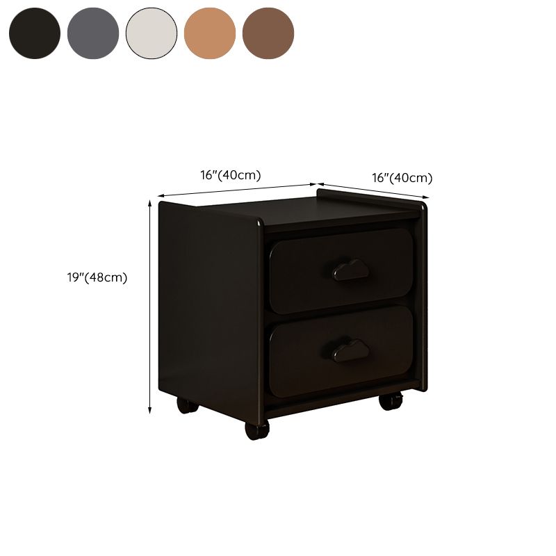 Wooden Bedside Table for Nursery Modern & Contemporary Nightstand Kids