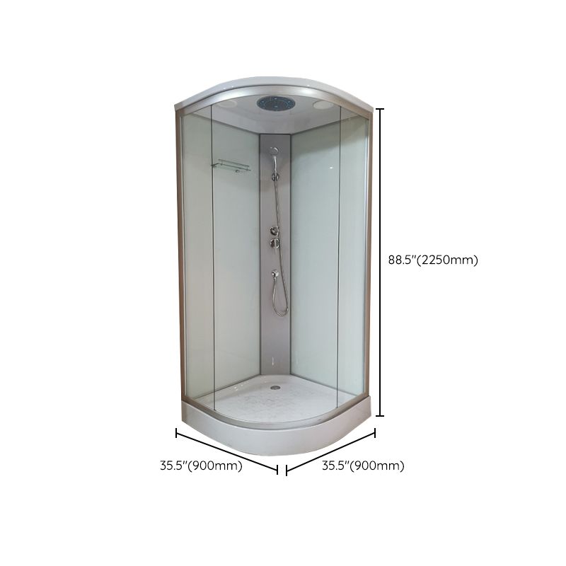 Shower Stall Faucet Shower Head Polish Rectangular Shower Stall