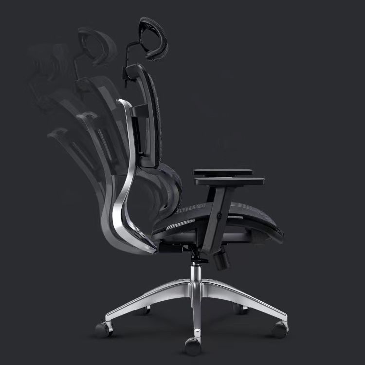 Modern Ergonomic Mesh Task Chair High Back Adjustable Arms Swivel Chair