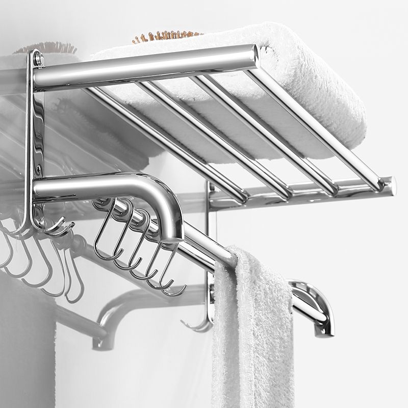 Modern Bathroom Accessory Kit Stainless Steel Bath Shelf Bathroom Set