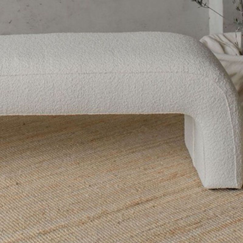 Bedroom Bench Modern Rectangle Seating Bench with Upholstered , 13.65-inch W