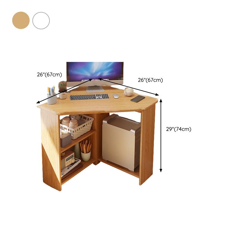 28.86-inch H Contemporary Computer Desk Manufactured Wood Corner Desk