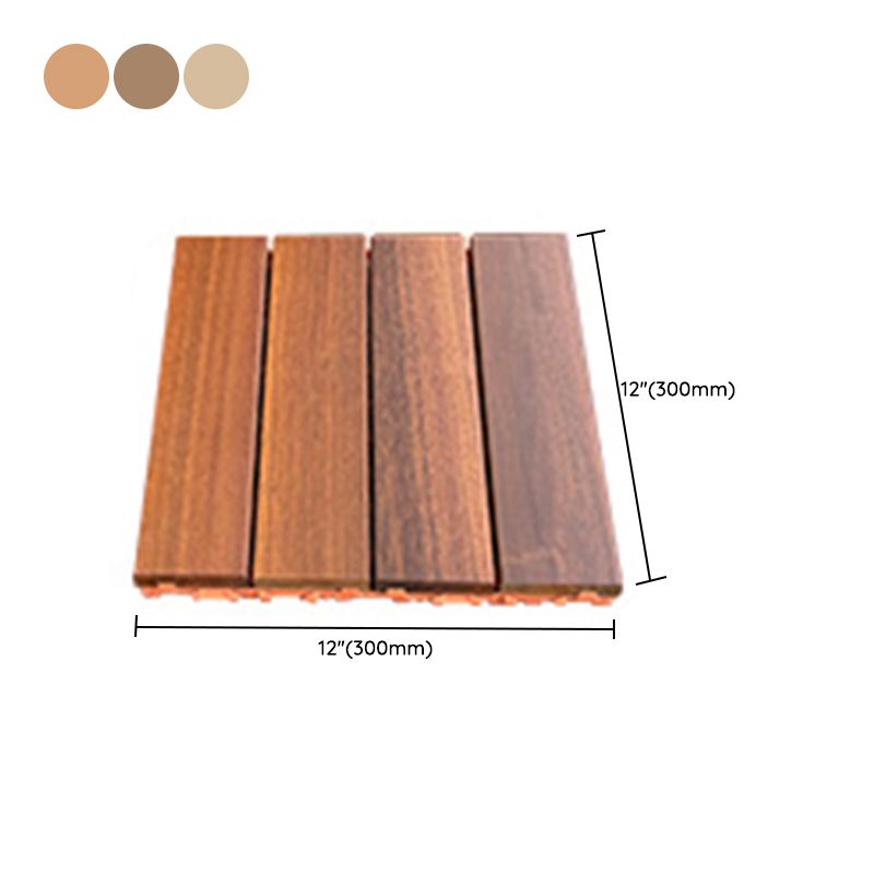 Smooth Birch Floor Tile Water Resistant Click Lock Wooden Floor for Living Room