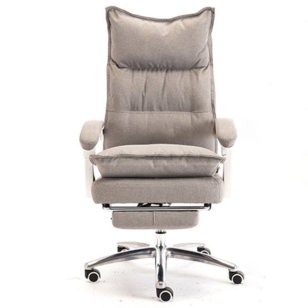 Executive Swivel Office Chair with Padded Arms Modern Task Chair with Wheels