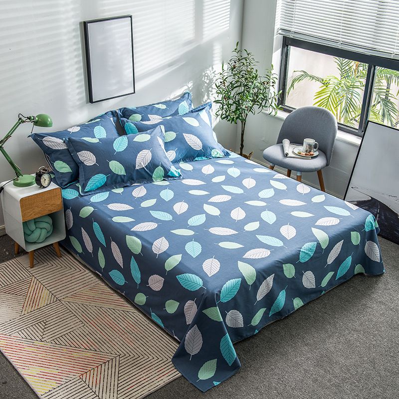 Cotton Fitted Sheet One Piece Summer Style Bedroom Simple Bed Sheet