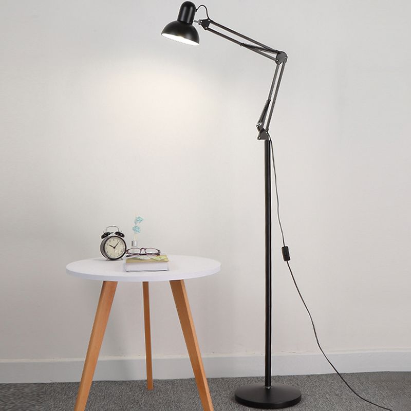 Bell Shape Floor Lamp Contemporary Style Metal Single Light Floor Lamp