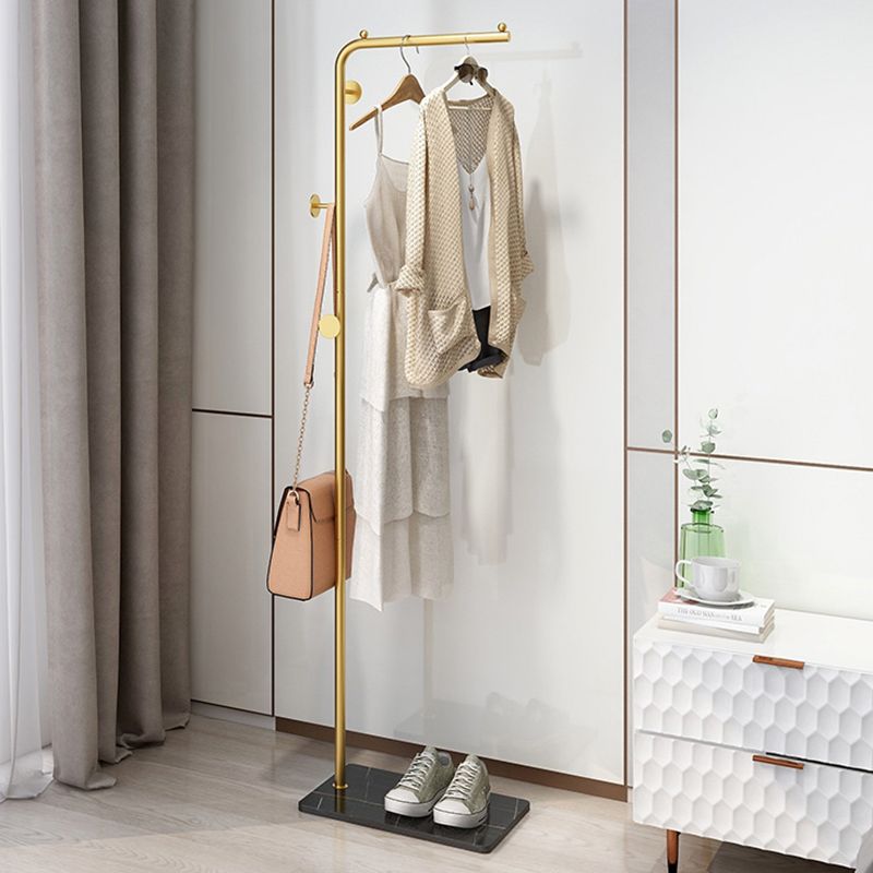 Glam Hall Stand Metal Hooks Included No Distressing Free Standing Coat Rack