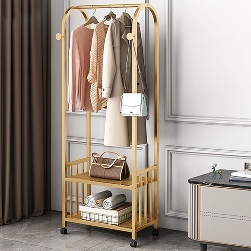 Hall Stand Contemporary Metal Shelving Included Free Standing Coat Rack