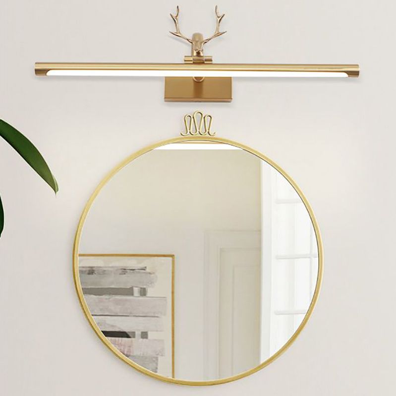 Antlers LED Vanity Light Modern Style Mirror Front Light with Acrylic Shade for Bathroom