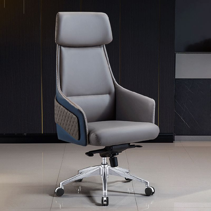 Modern Faux Leather Managers Chair High Back Office Executive Chair