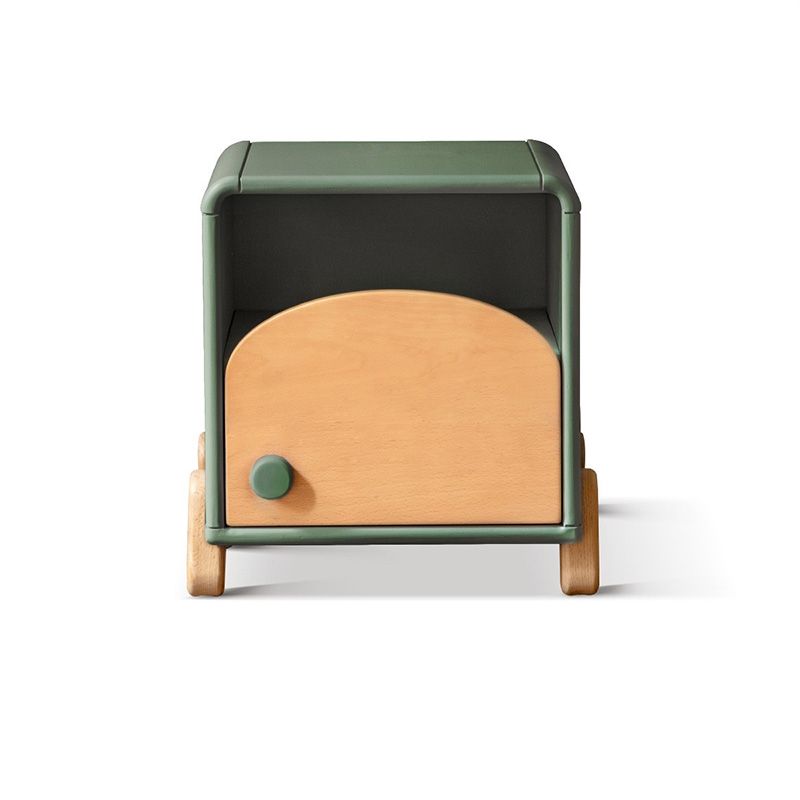 Wooden Bedside Table for Nursery Modern & Contemporary Kids Bedside Table