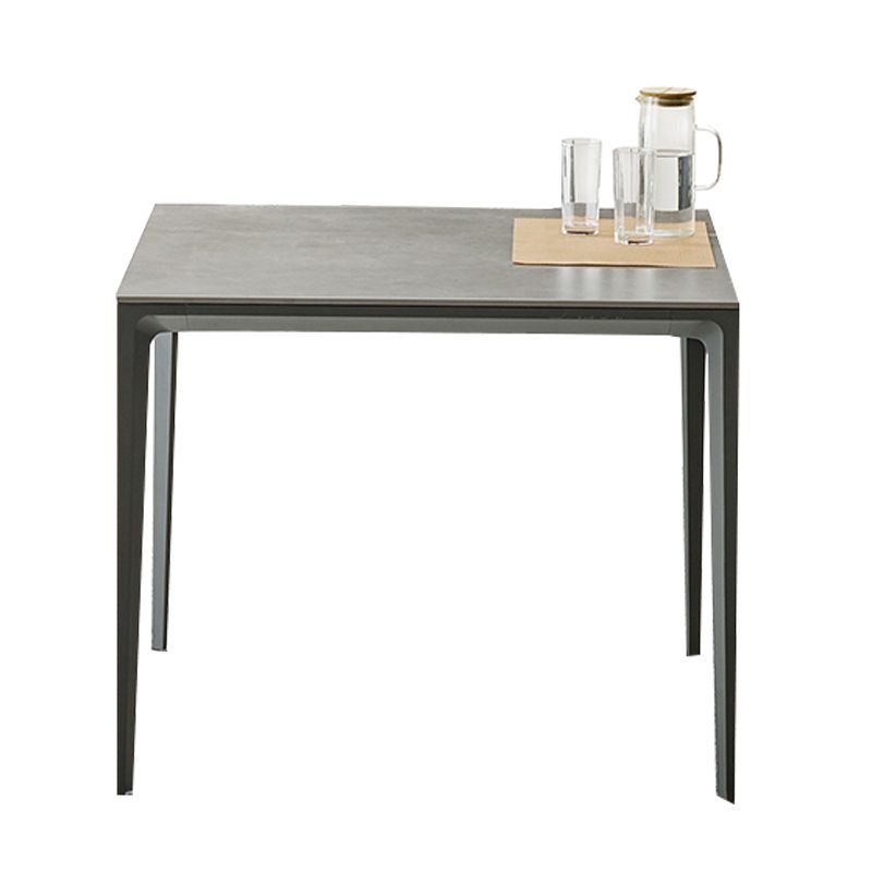 Rectangle Industrial Dining Table Water Resistant Table, 29.52" High