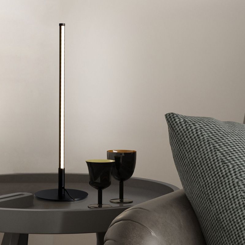 Modern Simple Decorative Household Linear Table Lamp Fixture for Living Room