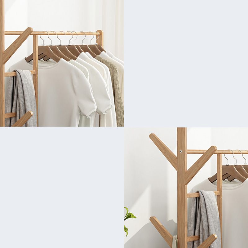 Contemporary Style Coat Rack Free Standing Entry Hall Tree for Bedroom