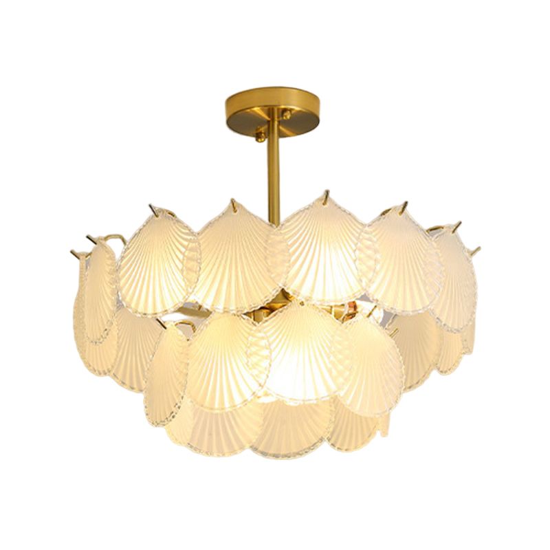 Glass Chandelier Pendant Light Nordic Style Hanging Light Fixture