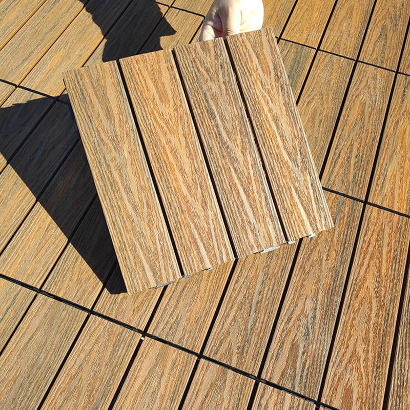 Outdoor Deck Flooring Tiles Composite Waterproof Patio Flooring Tiles