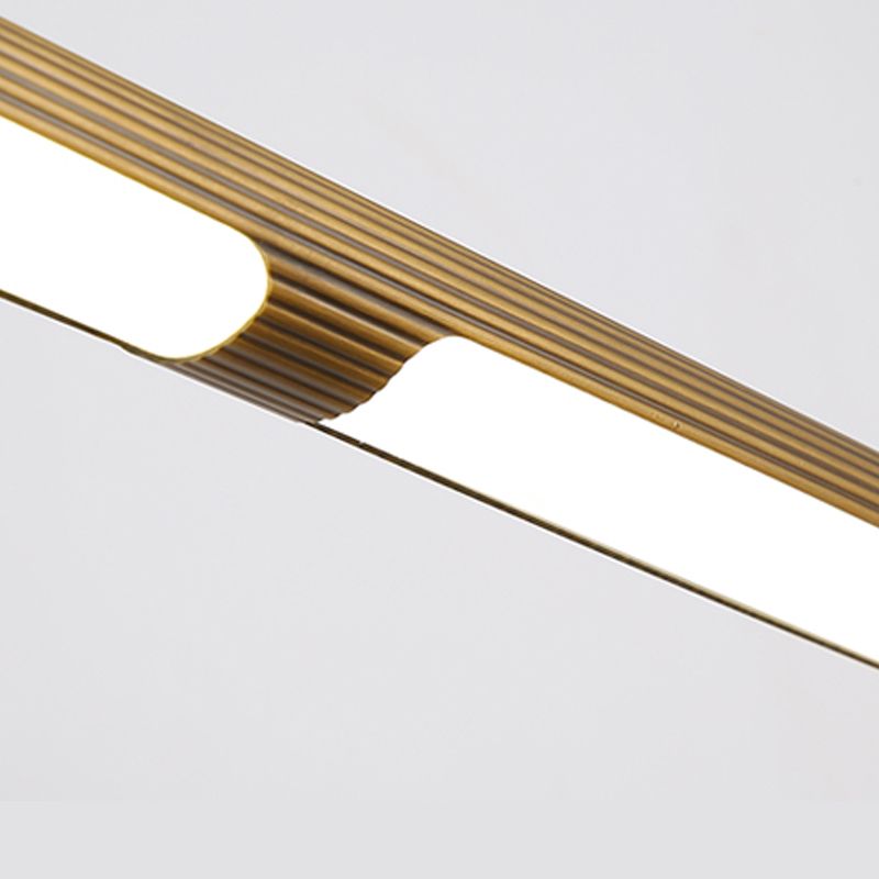 Modern Creative LED Wall Lamp Metal Linear Wall Light for Bathroom