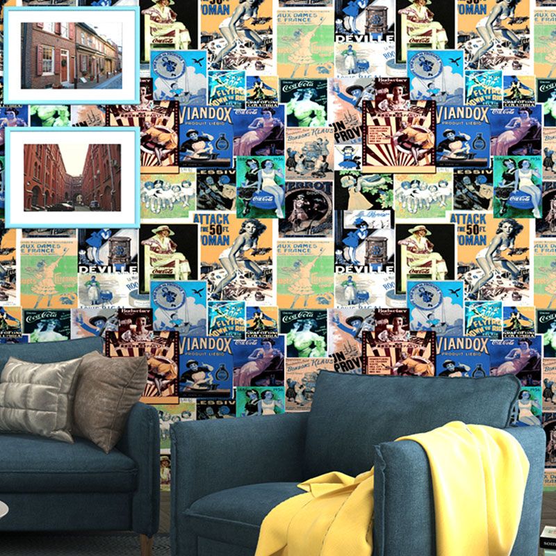 Photography Wallpaper Roll Vinyl Wall Decor in Natural Color, 33-foot x 20.5-inch, Non-Pasted