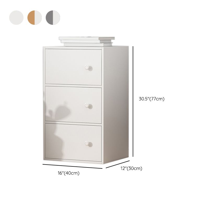 Contemporary Rectangle Accent Cabinet Manufactured Wood Knobs Accent Cabinet