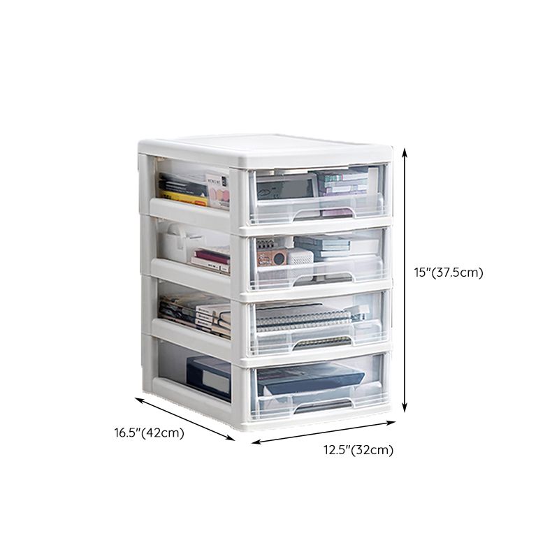 Modern Plastic Filing Cabinet Drawers Storage File Cabinet for Office