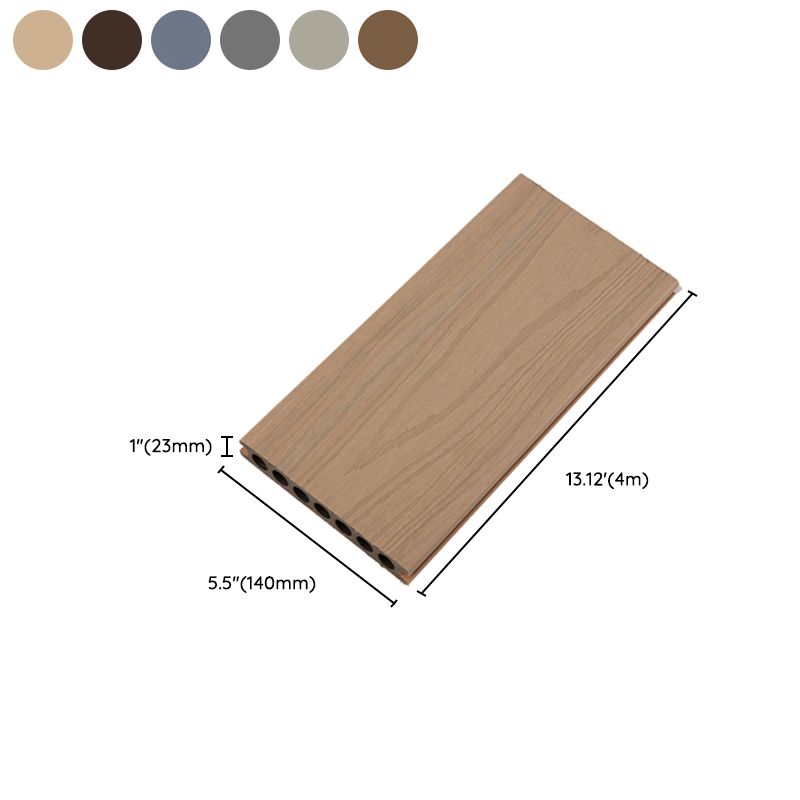 Rectangular Wood Deck/Patio Flooring Tiles Interlocking for Outdoor Flooring