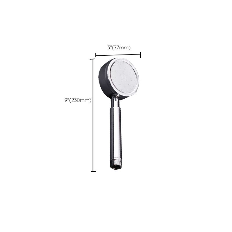 Modern Stainless Steel Hand Shower Water Filtration  Round Showerhead