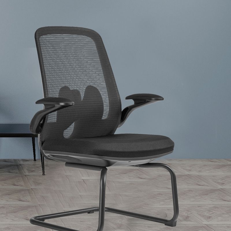 Modern Removable Arms Office Chair No Distressing Ergonomic Desk Chair