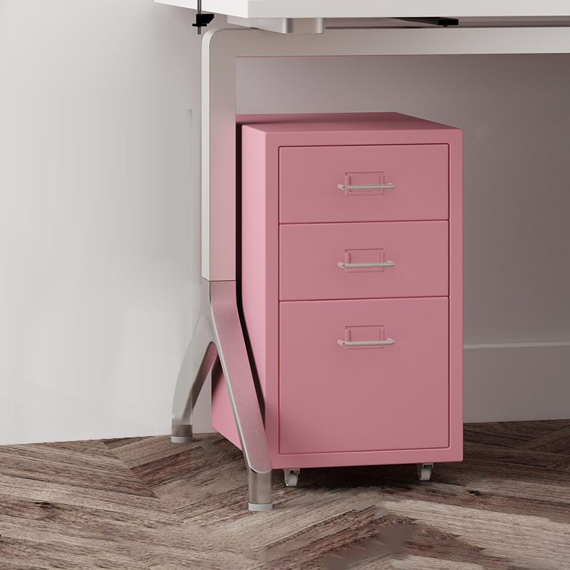 Traditional Steel Cabinet with Drawers and Pedestal Vertical Filing Cabinet